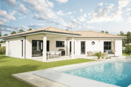 Maison moderne sur le Bassin d’Arcachon