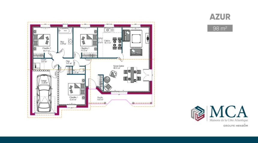 Maison à construire à Le Fleix (24130)