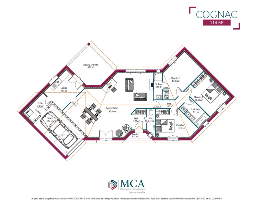Cognac - 114 m2