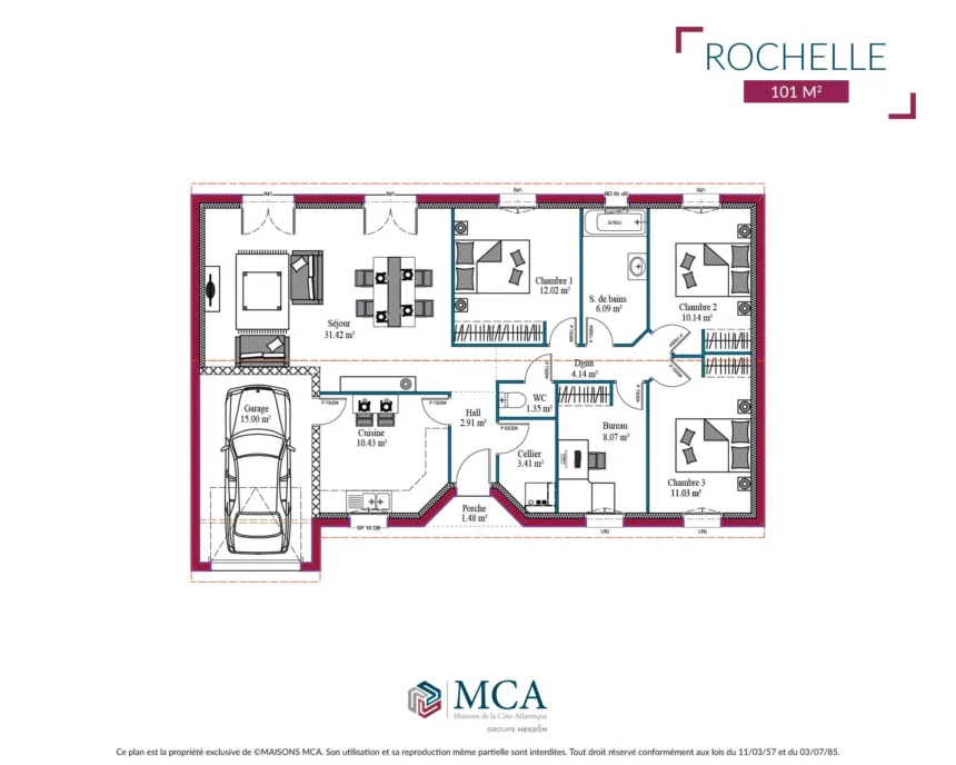 Rochelle - 101 m2