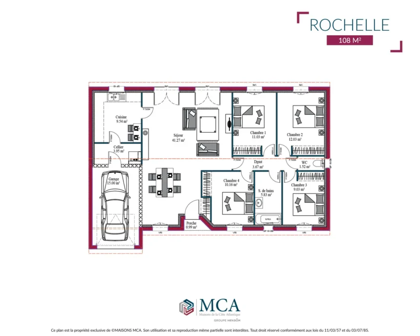 Rochelle - 108 m2